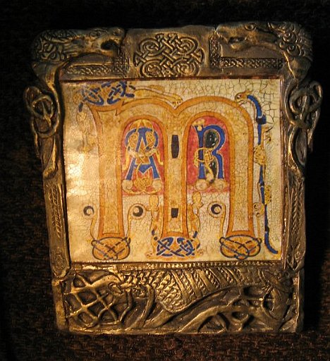 M -  Book of Kells